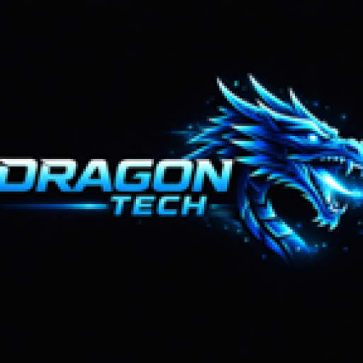 Logo Dragon Tech – thương hiệu công nghệ chuyên cung cấp giải pháp và sản phẩm kỹ thuật hiện đại